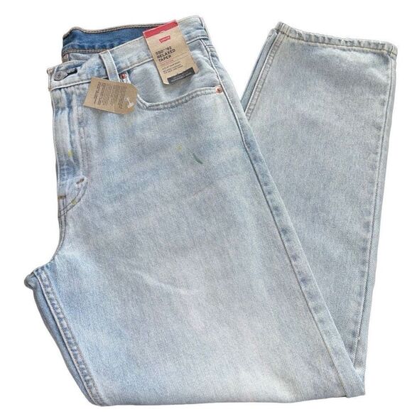 Levi’s 550 92 Relaxed Taper paint splatter Jeans Men’s 32/30 new - Picture 4 of 15